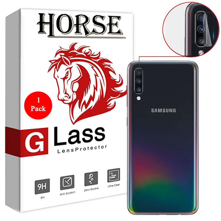محافظ لنز دوربین هورس مدل SGL-H مناسب برای گوشی موبایل سامسونگ Galaxy A60