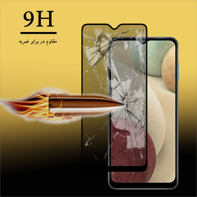 محافظ صفحه نمایش حریم شخصی هورس مدل SSP مناسب برای گوشی موبایل سامسونگ Galaxy A12 بسته سه عددی
