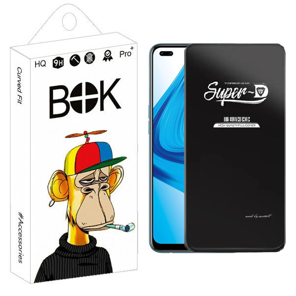 محافظ صفحه نمایش بوک مدل Transparent SuperD مناسب برای گوشی موبایل اوپو Reno4 5G