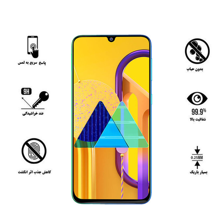 محافظ صفحه نمایش سرامیکی هورس مدلCMC-H مناسب برای گوشی موبایل سامسونگ Galaxy M30s