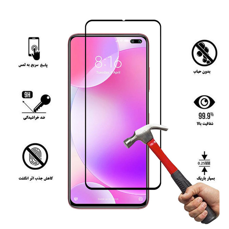محافظ صفحه نمایش سرامیکی هورس مدل CMC-H مناسب برای گوشی موبایل شیائومی Poco X2