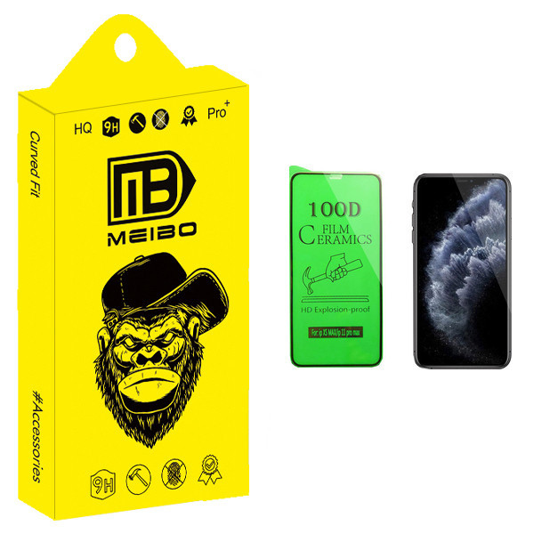 محافظ صفحه نمایش سرامیکی میبو مدل +HD مناسب برای گوشی موبایل اپل iPhone 11 Pro Max