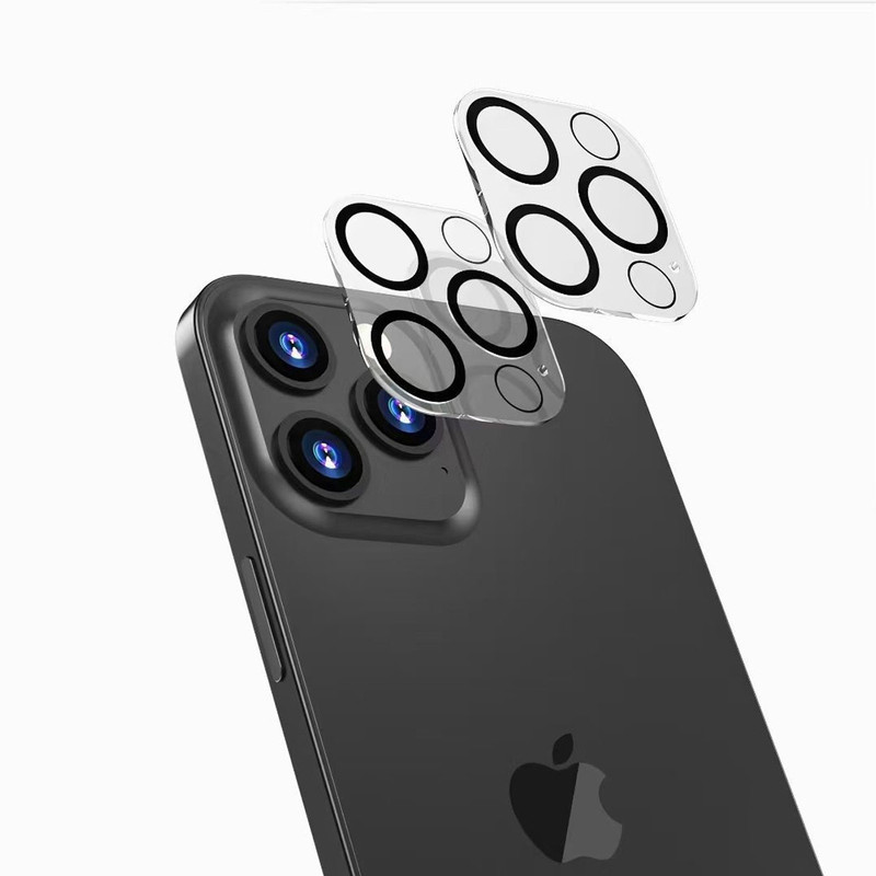 محافظ لنز دوربین گلس هورس مدل 3DLENS مناسب برای گوشی موبایل اپل iPhone 13 mini