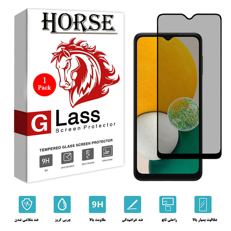 محافظ صفحه نمایش حریم شخصی هورس مدل PRV مناسب برای گوشی موبایل سامسونگ Galaxy A13 5G