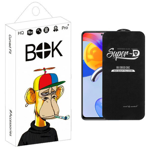 محافظ صفحه نمایش بوک مدل Shiny SuperD مناسب برای گوشی موبایل شیائومی Redmi Note 10 Pro / 10 Pro Max / 11 Pro / 11 Pro+ / K40 / K40 Pro / K40 Pro+ / Mi 11i / 11X / Poco F3 / Black Shark 4 / 4 Pro
