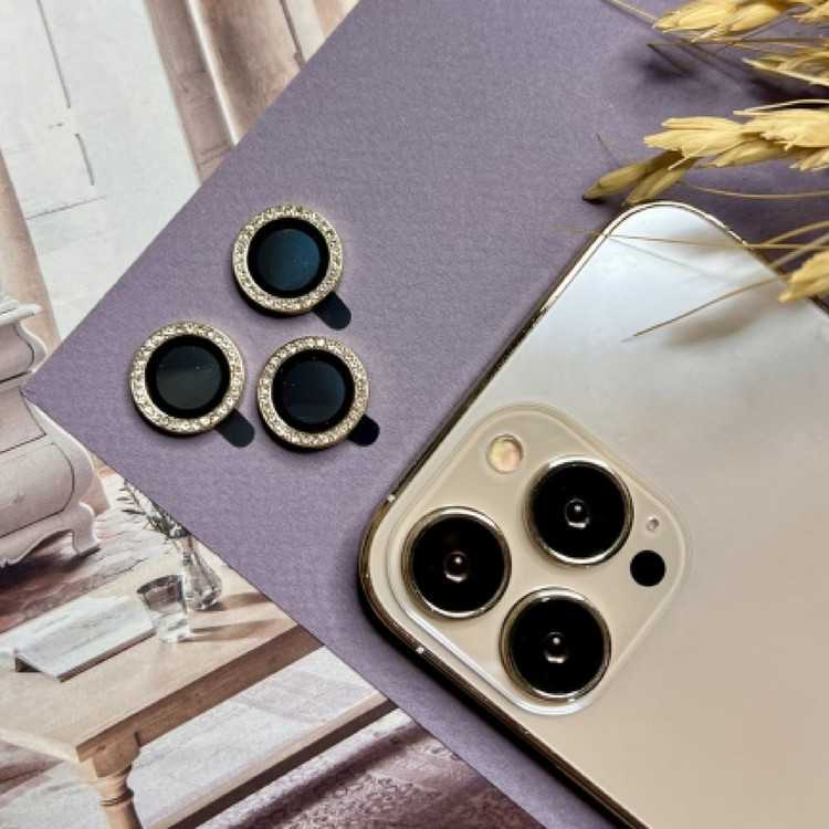محافظ لنز دوربین نگین دار هورس مدل DIAMOND مناسب برای گوشی موبایل اپل iPhone 12