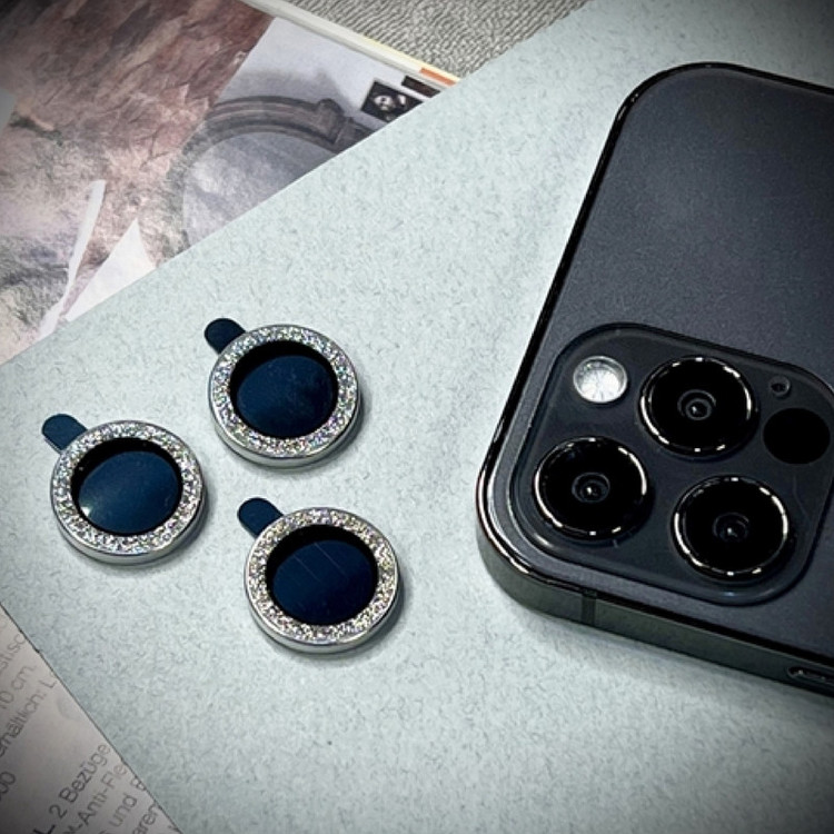 محافظ لنز دوربین نگین دار هورس مدل DIAMOND مناسب برای گوشی موبایل اپل iPhone 12