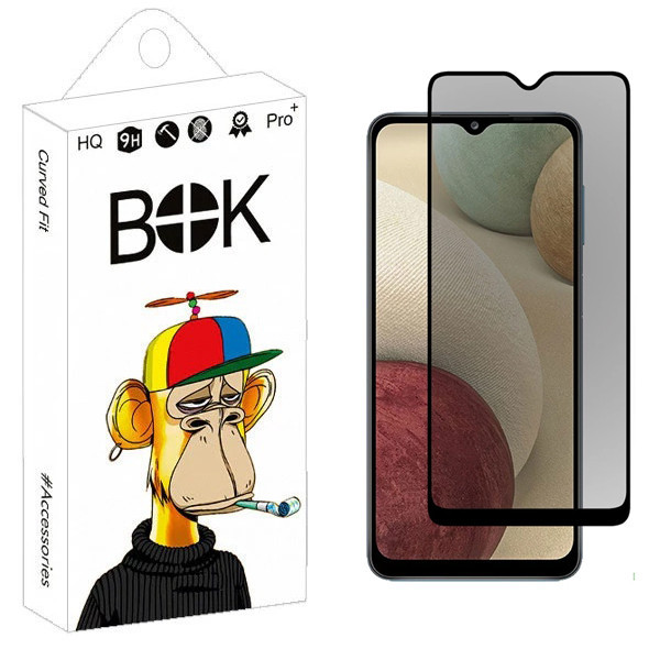 محافظ صفحه نمایش حریم شخصی بوک مدل GEP مناسب برای گوشی موبایل سامسونگ Galaxy A12 Nacho / M32 5G