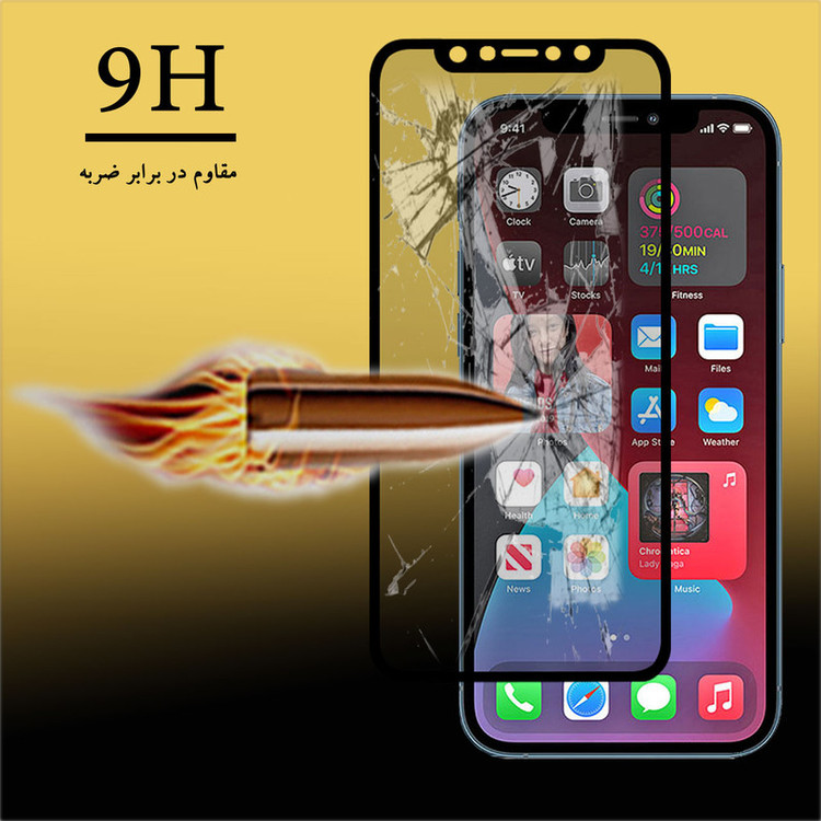 محافظ صفحه نمایش سرامیکی هورس مدل CRP مناسب برای گوشی موبایل اپل iPhone 12