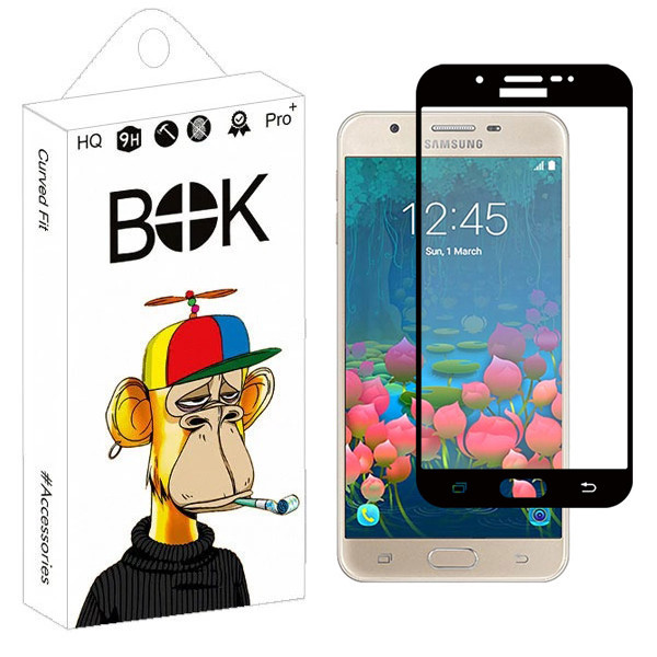 محافظ صفحه نمایش سرامیکی مات بوک مدل Resistant مناسب برای گوشی موبایل سامسونگ Galaxy J5 Prime