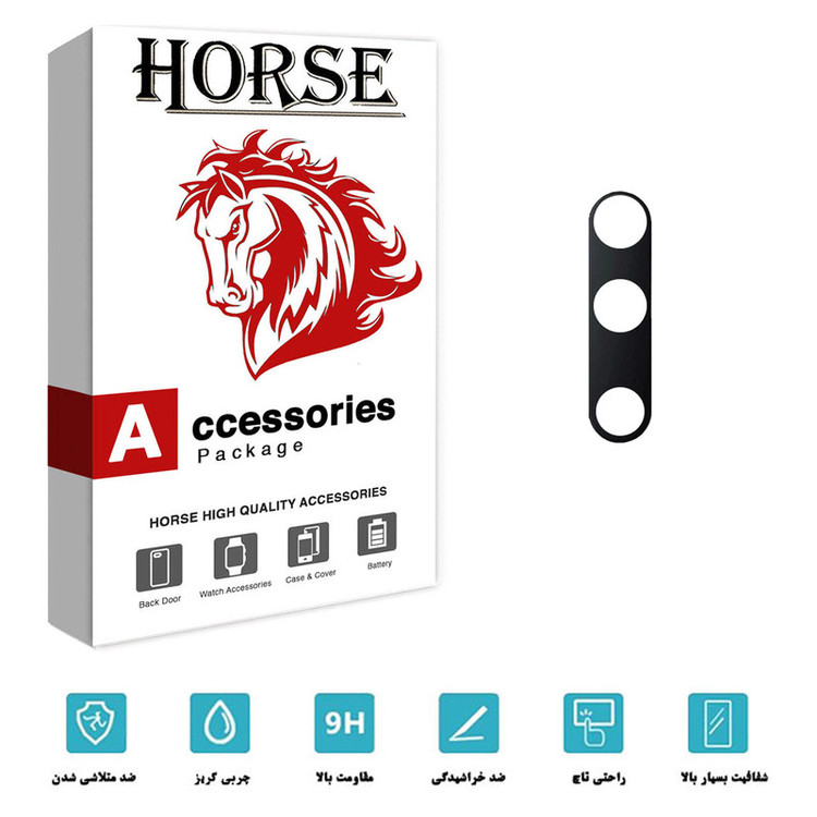 شیشه دوربین هورس مدل CGS مناسب برای گوشی موبایل شیائومی Mi CC9 Pro