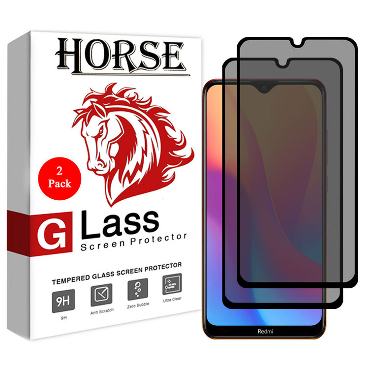 محافظ صفحه نمایش حریم شخصی هورس مدل SSP مناسب برای گوشی موبایل شیائومی Redmi 8A بسته دو عددی
