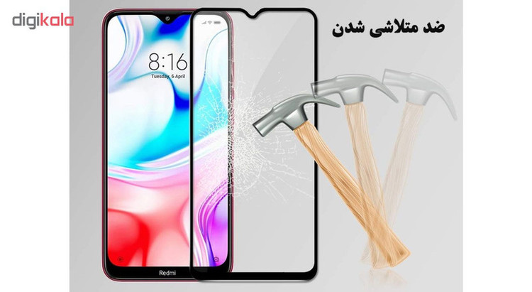 محافظ صفحه نمایش حریم شخصی هورس مدل SSP مناسب برای گوشی موبایل شیائومی Redmi 8A بسته دو عددی