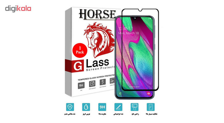محافظ صفحه نمایش سرامیکی هورس مدل CRM مناسب برای گوشی موبایل سامسونگ Galaxy A40