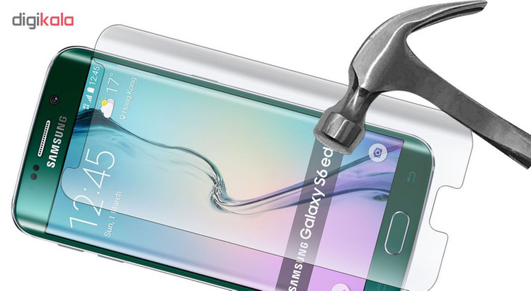 محافظ صفحه نمایش هورس مدل LVB مناسب برای گوشی موبایل سامسونگ Galaxy S6 edge بسته دو عددی