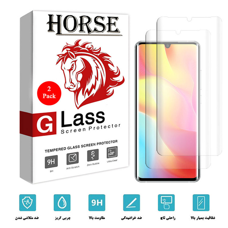 محافظ صفحه نمایش یووی لایت هورس مدل LVB مناسب برای گوشی موبایل شیائومی Mi Note 10 Lite