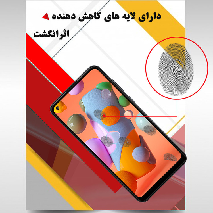 محافظ صفحه نمایش هورس مدل UCC مناسب برای گوشی موبایل سامسونگ Galaxy A11 بسته 2 عددی