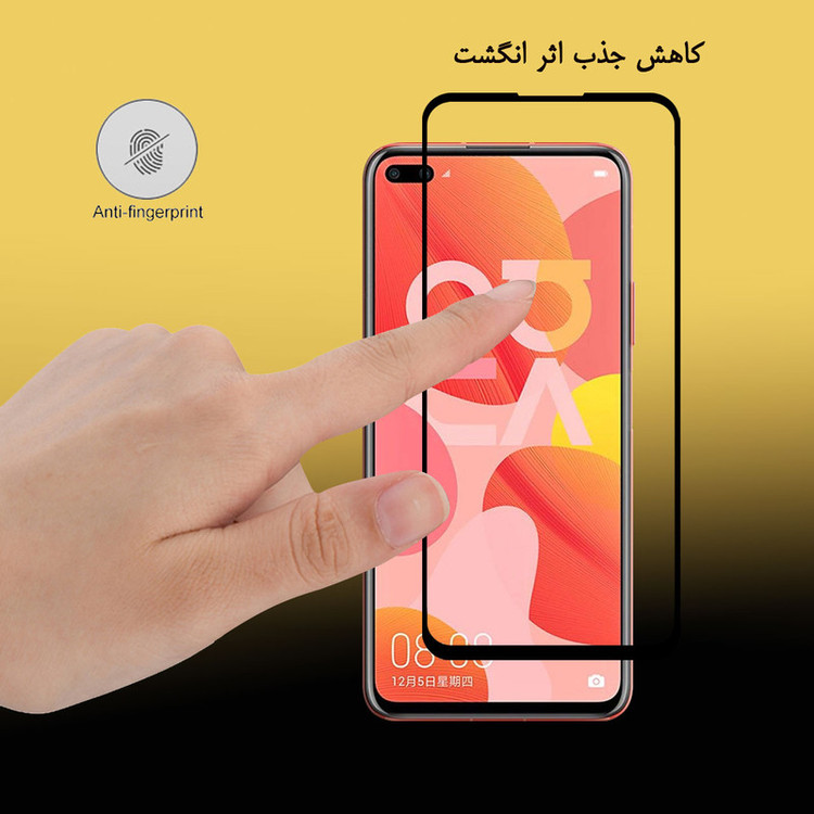 محافظ صفحه نمایش 5D هورس مدل FAG مناسب برای گوشی موبایل هوآوی nova 6