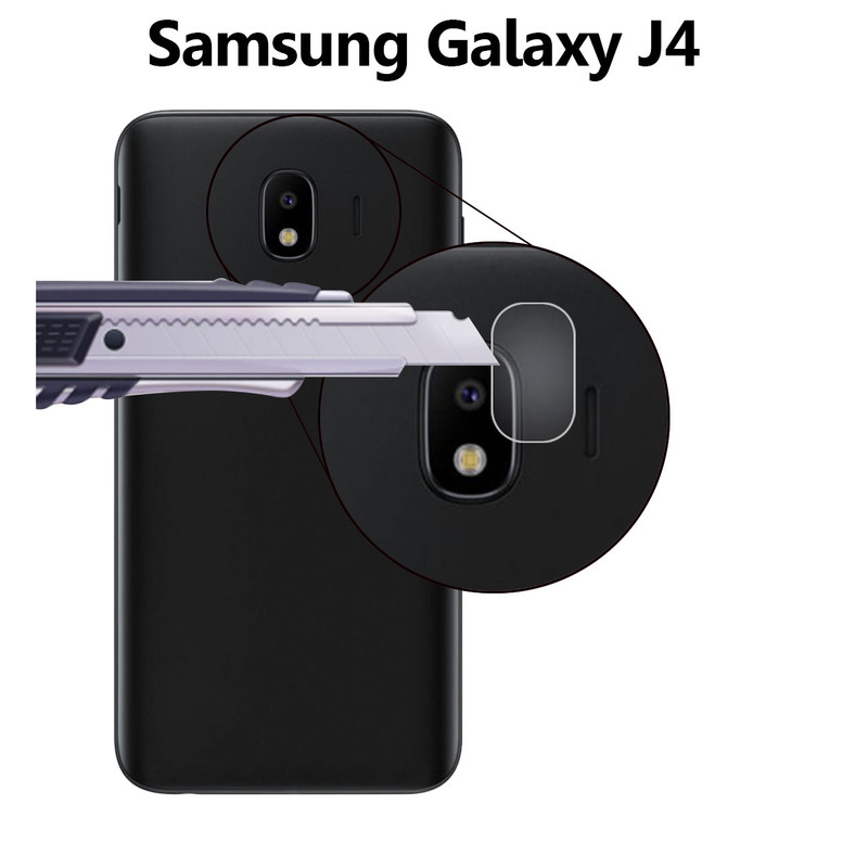 محافظ لنز دوربین هورس مدل UTF مناسب برای گوشی موبایل سامسونگ Galaxy J4 بسته سه عددی