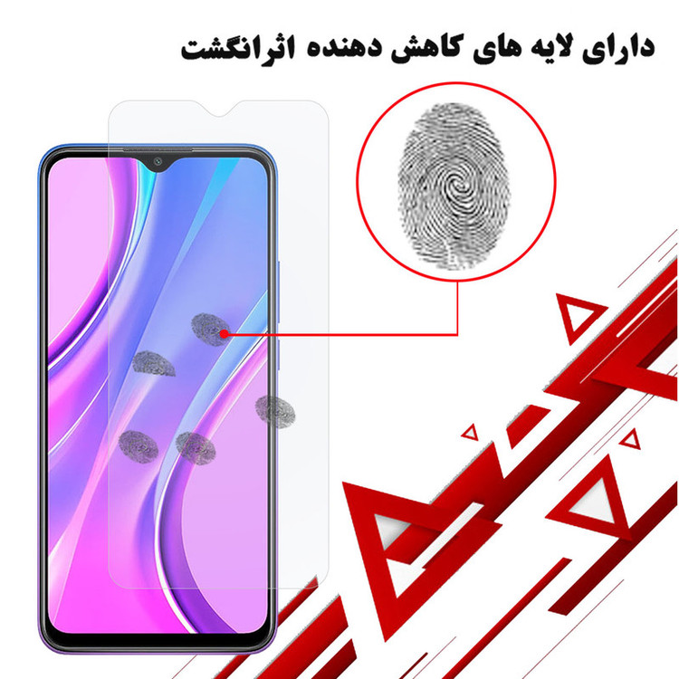 محافظ صفحه نمایش هورس مدل UCC مناسب برای گوشی موبایل شیائومی Redmi 9 Prime