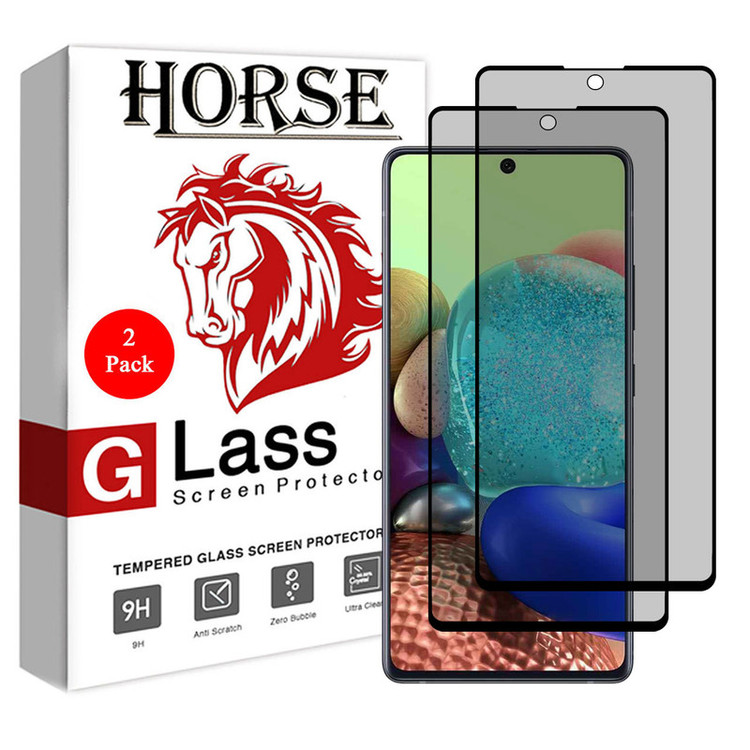 محافظ صفحه نمایش حریم شخصی هورس مدل SSP مناسب برای گوشی موبایل سامسونگ Galaxy A51 بسته دو عددی