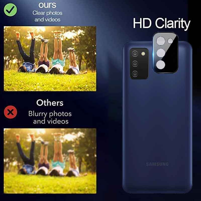 محافظ لنز دوربین میبو مدل 3D-9H مناسب برای گوشی موبایل سامسونگ Galaxy A03s