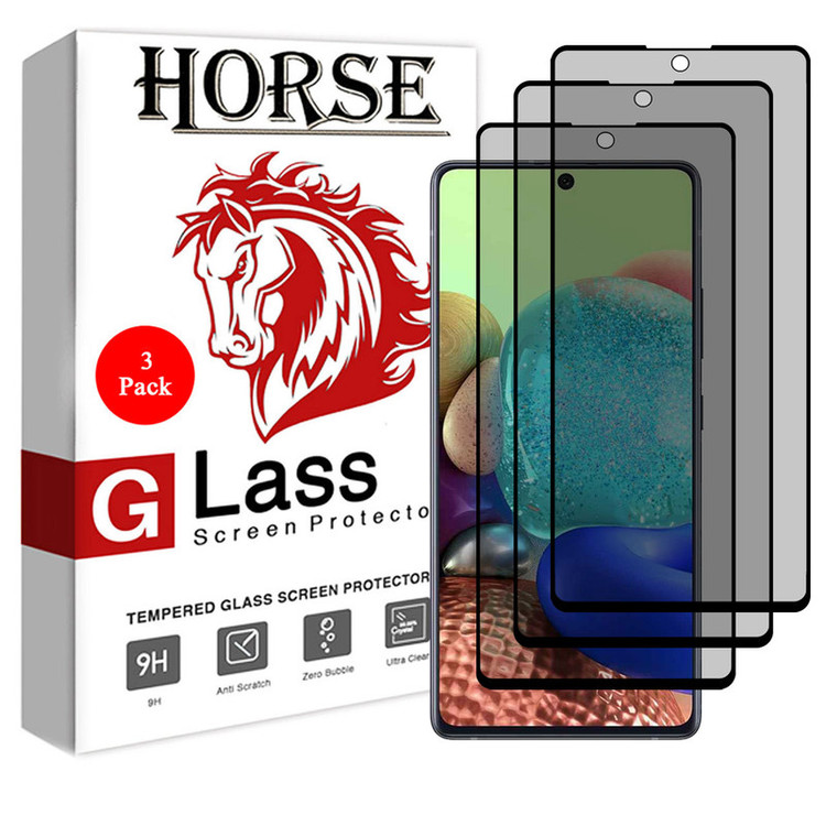 محافظ صفحه نمایش حریم شخصی هورس مدل SSP مناسب برای گوشی موبایل سامسونگ Galaxy A51 بسته سه عددی
