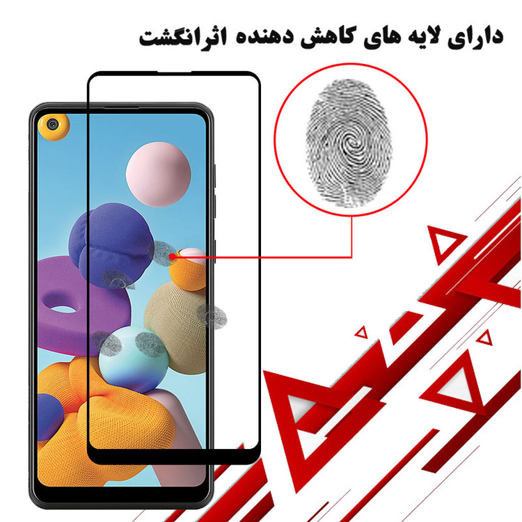 محافظ صفحه نمایش سرامیکی هورس مدل CRM مناسب برای گوشی موبایل سامسونگ Galaxy A21 بسته دو عددی