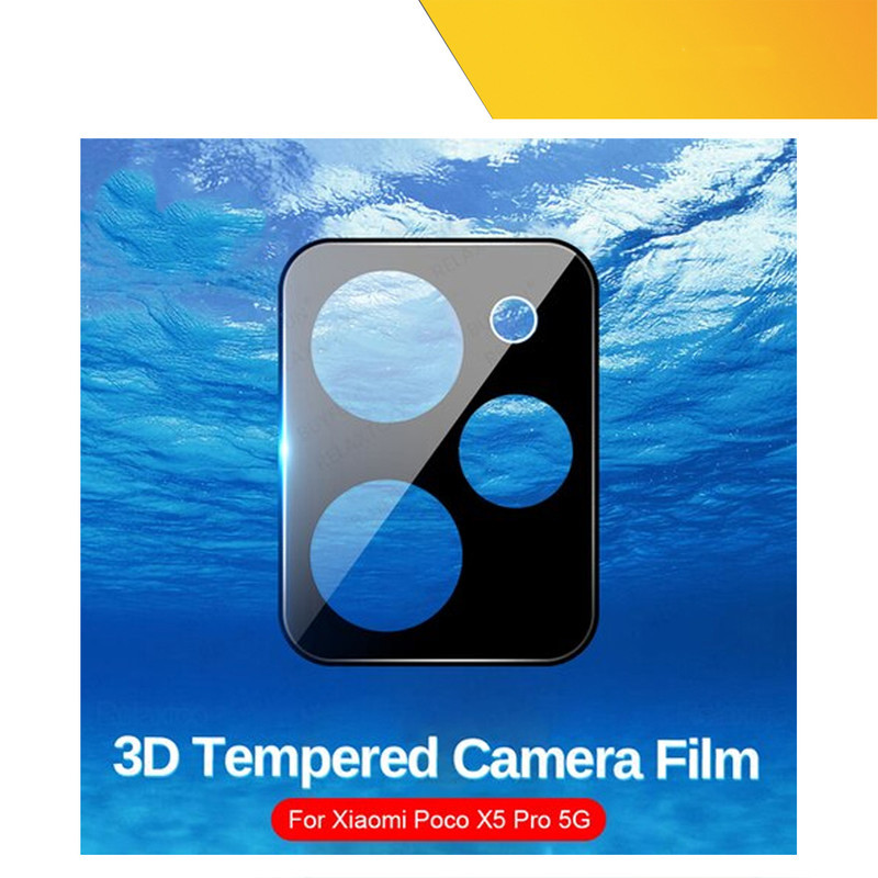محافظ لنز دوربین میبو مدل 3D-9H مناسب برای گوشی موبایل شیائومی Poco X5 Pro