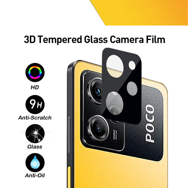 محافظ لنز دوربین میبو مدل 3D-9H مناسب برای گوشی موبایل شیائومی Poco X5 Pro