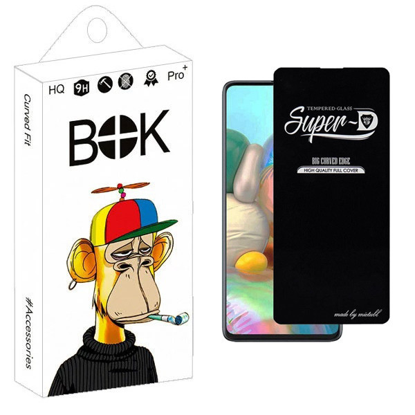 محافظ صفحه نمایش بوک مدل Transparent SuperD مناسب برای گوشی موبایل سامسونگ Galaxy M51