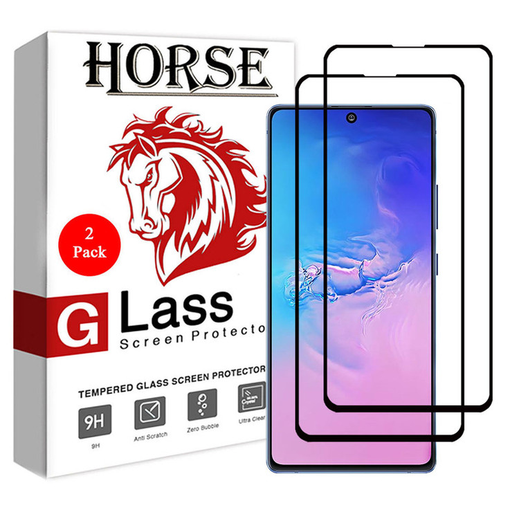 محافظ صفحه نمایش سرامیکی هورس مدل CRM مناسب برای گوشی موبایل سامسونگ Galaxy S10 Lite بسته دو عددی