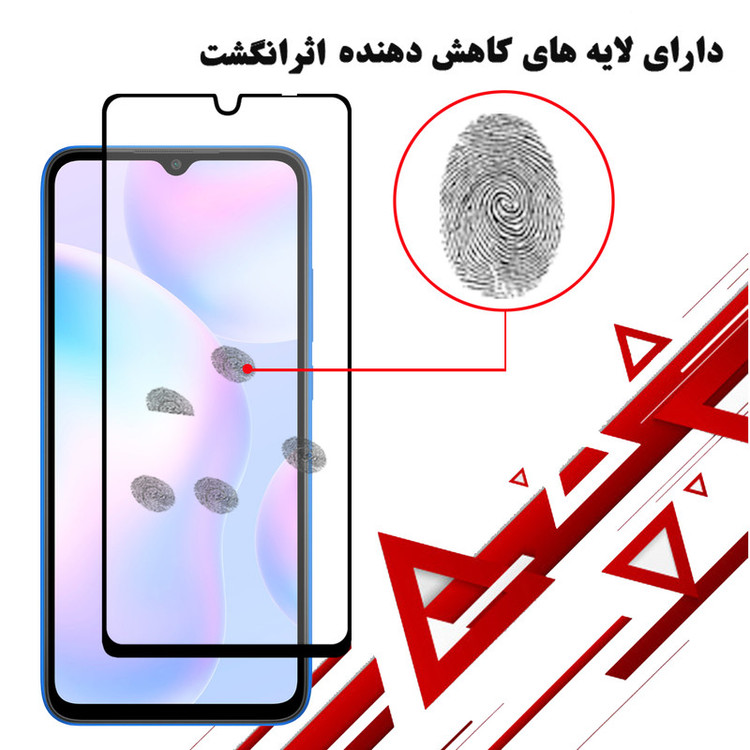 محافظ صفحه نمایش سرامیکی هورس مدل CMT مناسب برای گوشی موبایل شیائومی Redmi 9A بسته سه عددی