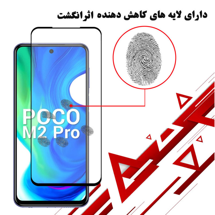 محافظ صفحه نمایش سرامیکی هورس مدل CMT مناسب برای گوشی موبایل شیائومی Poco M2 Pro بسته دو عددی