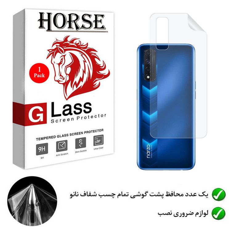 محافظ پشت گوشی نانو هورس مدل TPUB01 مناسب برای گوشی موبایل ریلمی Narzo 30