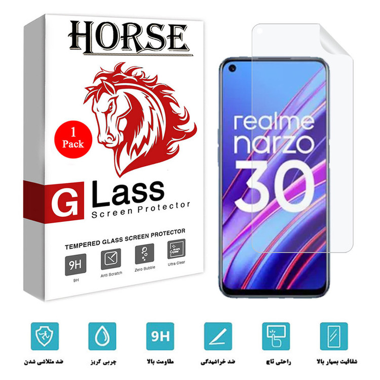 محافظ صفحه نمایش نانو هورس مدل TPU01 مناسب برای گوشی موبایل ریلمی Narzo 30
