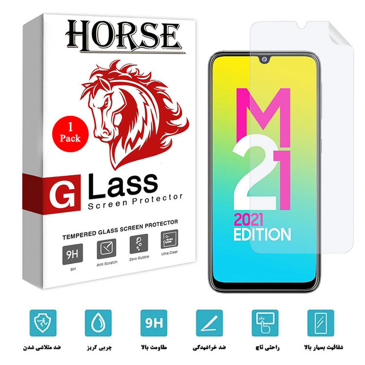محافظ صفحه نمایش نانو هورس مدل TPU01 مناسب برای گوشی موبایل سامسونگ Galaxy M21 2021