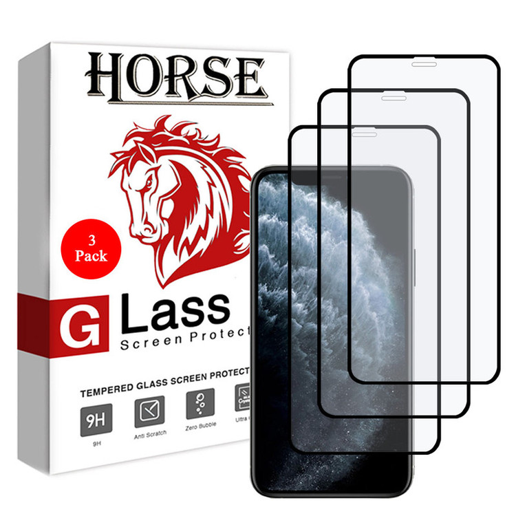 محافظ صفحه نمایش مات هورس مدل MSC مناسب برای گوشی موبایل اپل iPhone 11 Pro بسته سه عددی