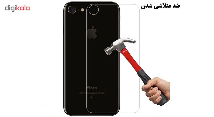 محافظ صفحه نمایش و پشت گوشی هورس مدل FSN مناسب برای گوشی موبایل اپل iPhone 8