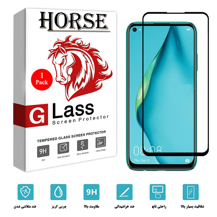 محافظ صفحه نمایش 5D هورس مدل FAG مناسب برای گوشی موبایل هوآوی nova 6 SE