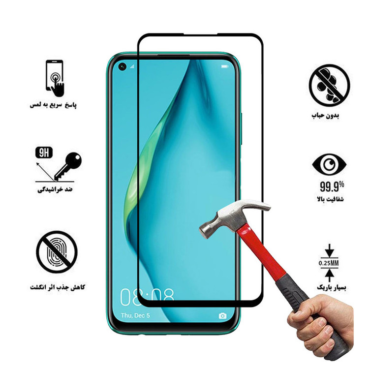 محافظ صفحه نمایش 5D هورس مدل FAG مناسب برای گوشی موبایل هوآوی nova 6 SE