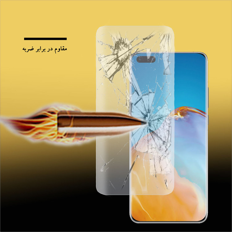 محافظ صفحه نمایش یووی لایت هورس مدل LVB مناسب برای گوشی موبایل هوآوی P40 Pro بسته دو عددی
