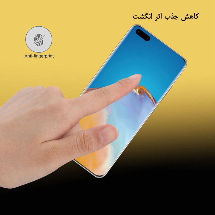 محافظ صفحه نمایش یووی لایت هورس مدل LVB مناسب برای گوشی موبایل هوآوی P40 Pro بسته دو عددی