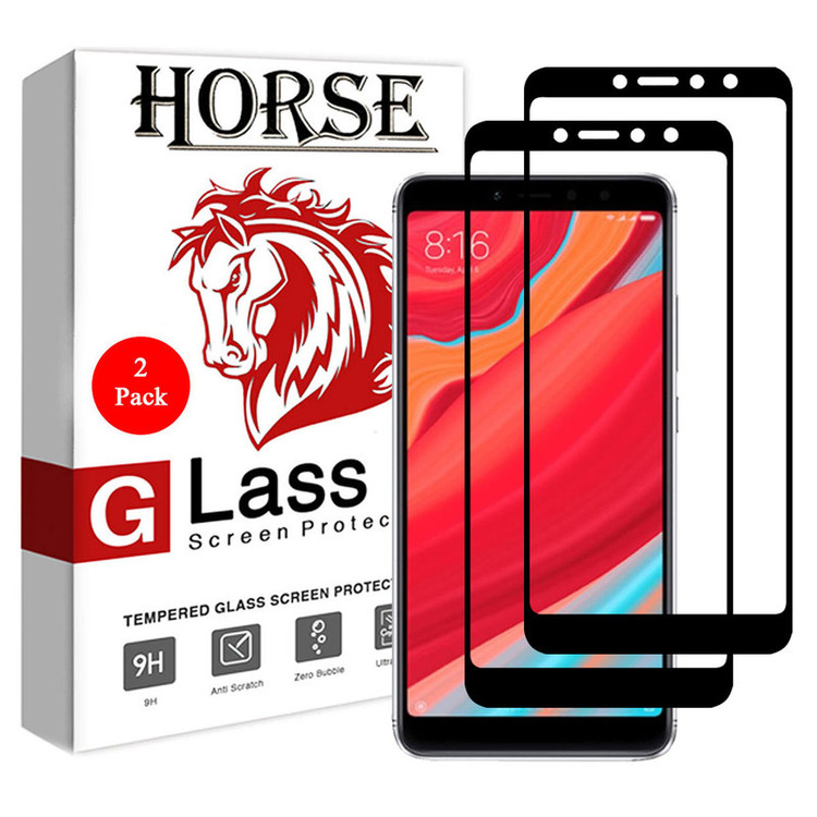 محافظ صفحه نمایش 5D هورس مدل FAG مناسب برای گوشی موبایل شیائومی Redmi S2/ Redmi Y2 بسته دو عددی