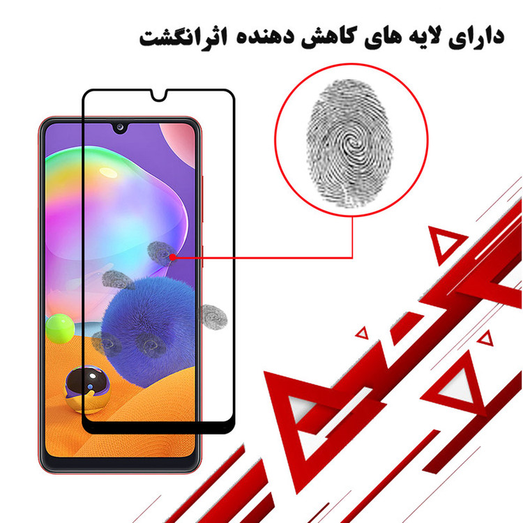 محافظ صفحه نمایش سرامیکی هورس مدل CRM مناسب برای گوشی موبایل سامسونگ Galaxy A31 بسته سه عددی