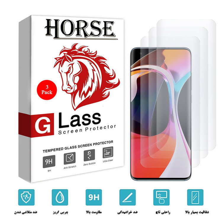 محافظ صفحه نمایش یووی لایت هورس مدل LVB مناسب برای گوشی موبایل شیائومی Mi 10 Pro