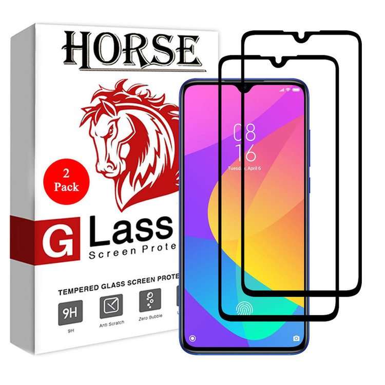 محافظ صفحه نمایش سرامیکی هورس مدل CRM مناسب برای گوشی موبایل شیائومی Mi 9 Lite بسته دو عددی