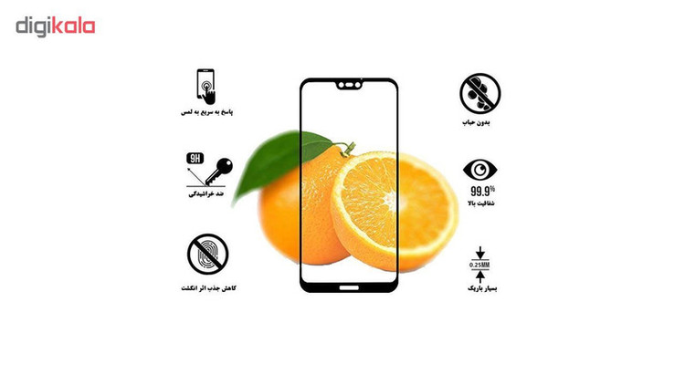 محافظ صفحه نمایش 5D هورس مدل FAG مناسب برای گوشی موبایل هوآوی P20 Lite / Nova 3e بسته سه عددی