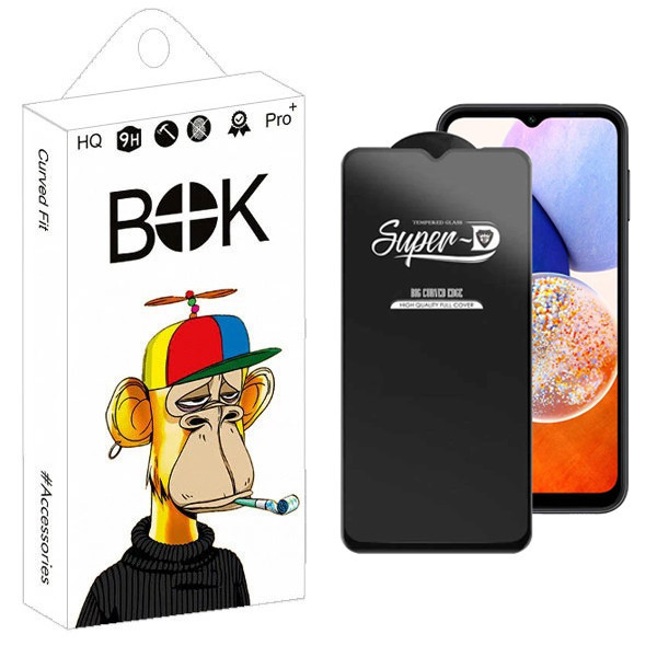 محافظ صفحه نمایش بوک مدل Transparent SuperD مناسب برای گوشی موبایل سامسونگ Galaxy A14 4G / A14 5G / F14 5G
