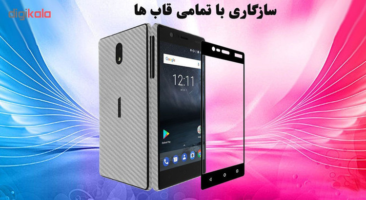 محافظ صفحه نمایش 5D هورس مدل FAG مناسب برای گوشی موبایل نوکیا 3 بسته سه عددی